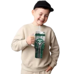 customized new york jets leopard zipper green curved tumbler best selling.webp