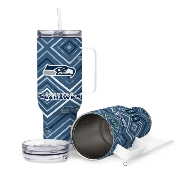 customized seattle seahawks bold diamonds blue curved tumbler high quality.webp