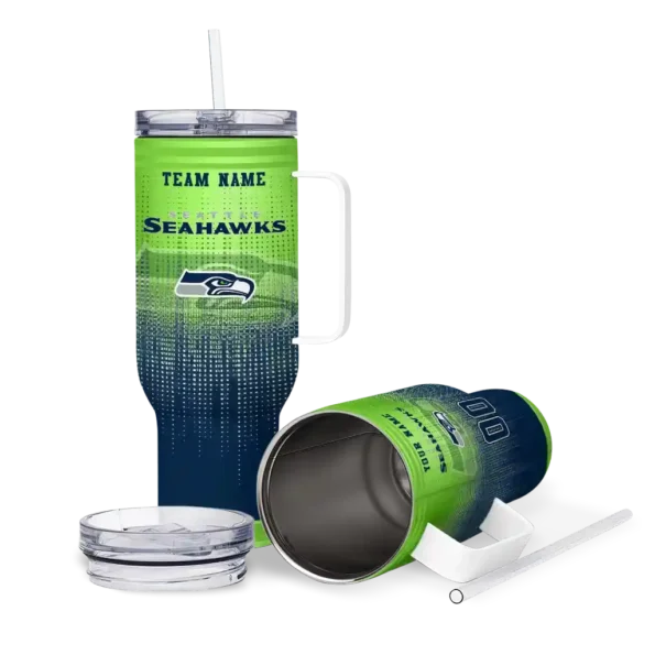 customized seattle seahawks gradient dots blue curved tumbler high quality.webp