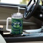 customized seattle seahawks honey streaks blue curved tumbler best selling.webp