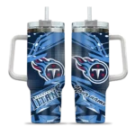 customized tennessee titans abstract paths navy curved tumbler best selling.webp