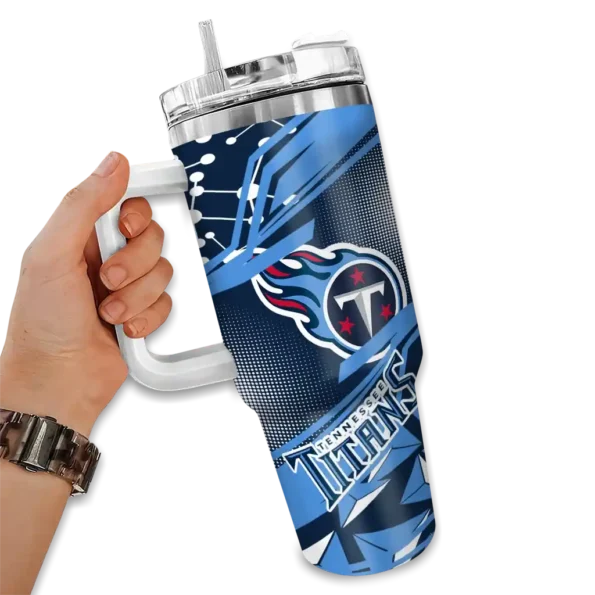 customized tennessee titans abstract paths navy curved tumbler fashion forward.webp