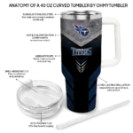 customized tennessee titans arrow armor navy black curved tumbler best selling.webp