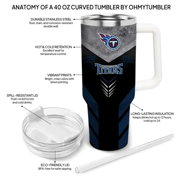 customized tennessee titans arrow armor navy black curved tumbler new arrival.webp