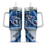 customized tennessee titans arrow burst navy curved tumbler best selling.webp