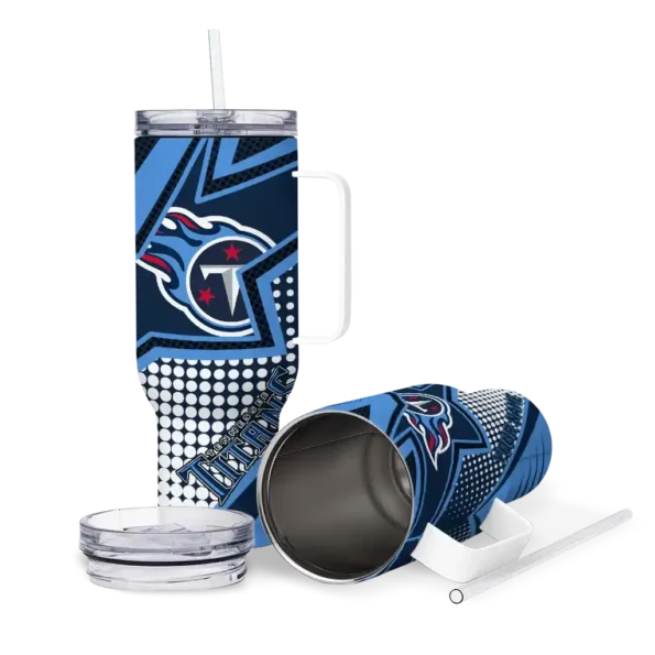 customized tennessee titans arrow burst navy curved tumbler high quality.webp