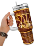 customized washington commanders honey streaks burgundy curved tumbler best selling.webp