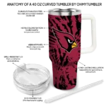 personalized arizona cardinals burst swirl red curved tumbler best selling.webp