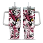 personalized arizona cardinals camo mashup red white curved tumbler best selling.webp
