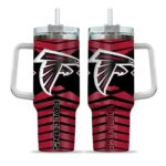 personalized atlanta falcons chevron layers red curved tumbler best selling.webp