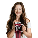 personalized atlanta falcons chevron layers red curved tumbler best selling.webp