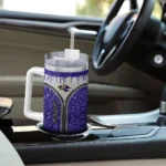personalized baltimore ravens leopard zipper purple curved tumbler best selling.webp