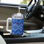 personalized buffalo bills bold diamonds blue curved tumbler best selling.webp