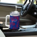 personalized buffalo bills burst swirl blue curved tumbler best selling.webp