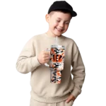 personalized cincinnati bengals camo mashup orange white curved tumbler best selling.webp