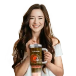 personalized cleveland browns geometric prism brown curved tumbler best selling.webp