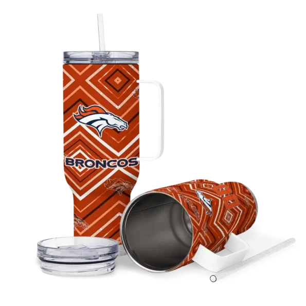 personalized denver broncos bold diamonds orange curved tumbler high quality.webp