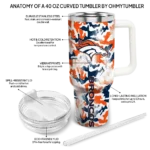 personalized denver broncos camo mashup orange white curved tumbler best selling.webp