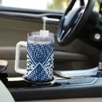 personalized indianapolis colts chevron angle blue curved tumbler best selling.webp