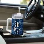 personalized indianapolis colts claw cut blue black curved tumbler best selling.webp