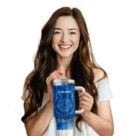 personalized indianapolis colts geometric prism blue curved tumbler best selling.webp