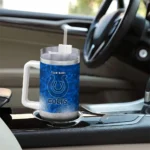 personalized indianapolis colts geometric prism blue curved tumbler best selling.webp