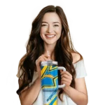 personalized los angeles chargers arrow burst blue curved tumbler best selling.webp
