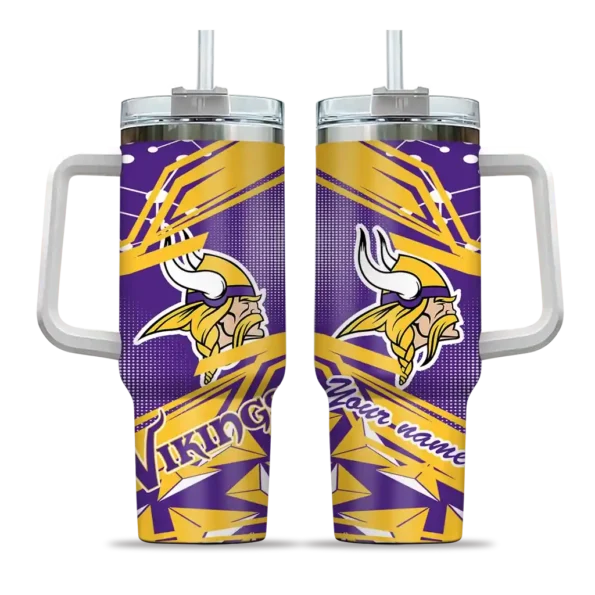 personalized minnesota vikings abstract paths purple curved tumbler best selling.webp