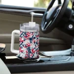 personalized new england patriots camo mashup blue white curved tumbler best selling.webp