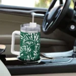 personalized new york jets burst swirl green curved tumbler best selling.webp