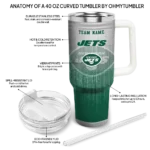 personalized new york jets gradient dots green curved tumbler best selling.webp
