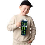 personalized seattle seahawks claw cut blue black curved tumbler best selling.webp