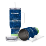 personalized seattle seahawks geometric prism blue curved tumbler best selling.webp