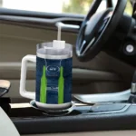 personalized seattle seahawks hexagon armor blue curved tumbler best selling.webp