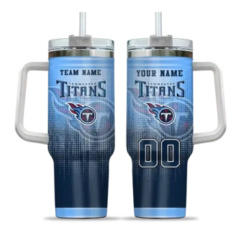 personalized tennessee titans gradient dots navy curved tumbler best selling.webp