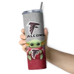 atlanta-falcons-yoda-smile-red-skinny-tumbler-best-selling.webp