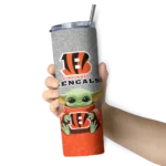cincinnati-bengals-yoda-smile-orange-skinny-tumbler-best-selling.webp