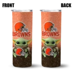 cleveland-browns-yoda-smile-brown-skinny-tumbler-best-selling.webp