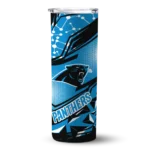 custom-carolina-panthers-helmet-clash-blue-skinny-tumbler-best-selling.webp