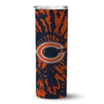 custom-chicago-bears-metallic-grid-blue-skinny-tumbler-best-selling.webp