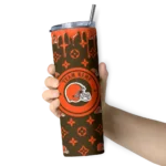 custom-cleveland-browns-camo-streak-brown-skinny-tumbler-best-selling.webp