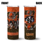 custom-cleveland-browns-kiss-band-orange-skinny-tumbler-best-selling.webp