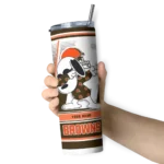 custom-cleveland-browns-snoopy-dog-brown-white-skinny-tumbler-best-selling.webp