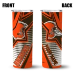 custom-cleveland-browns-web-stripes-brown-white-skinny-tumbler-best-selling.webp