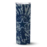 custom-dallas-cowboys-metallic-grid-blue-skinny-tumbler-best-selling.webp