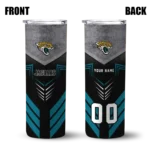 custom-jacksonville-jaguars-hexagon-honeycomb-teal-black-skinny-tumbler-best-selling.webp