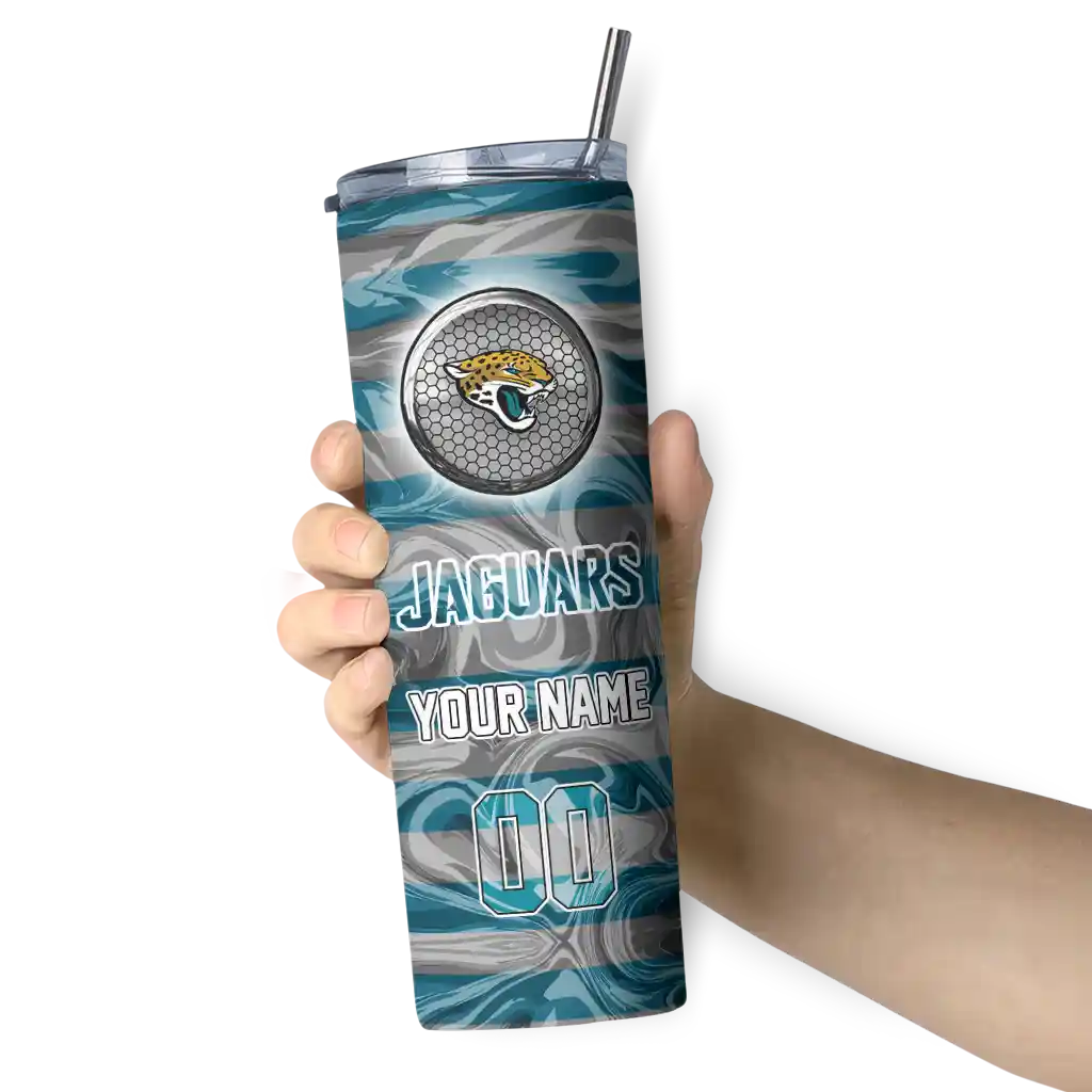 custom-jacksonville-jaguars-patterned-waves-teal-skinny-tumbler-premium-grade.webp