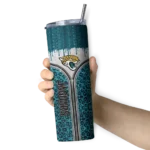 custom-jacksonville-jaguars-sparkle-drip-teal-skinny-tumbler-best-selling.webp