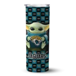 custom-jacksonville-jaguars-yoda-cozy-teal-black-skinny-tumbler-best-selling.webp