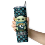 custom-jacksonville-jaguars-yoda-cozy-teal-black-skinny-tumbler-best-selling.webp